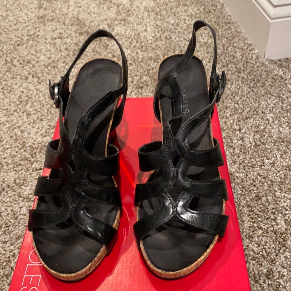 Aerosoles Black Sandal